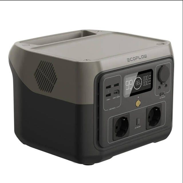 EcoFlow RIVER 2 Max. Ёмкость 512 Вт⋅ч. Мощность 500Вт (X-Boost 1000Вт. всплеск до 1000Вт)