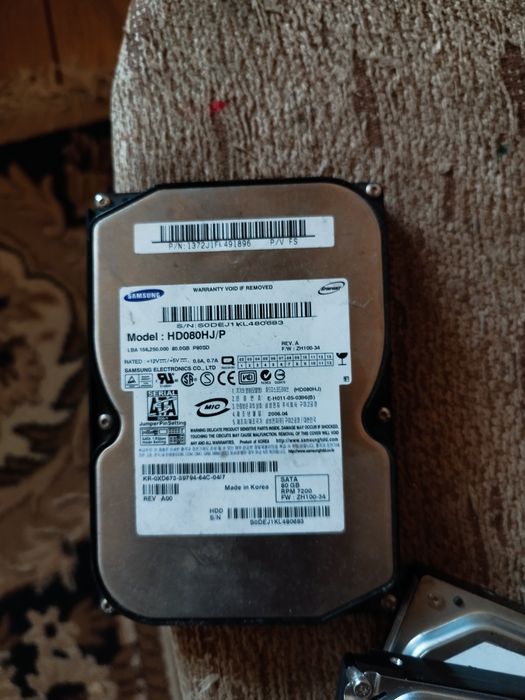 Жорсткі диски для комп'ютера HDD 3.5" SATA