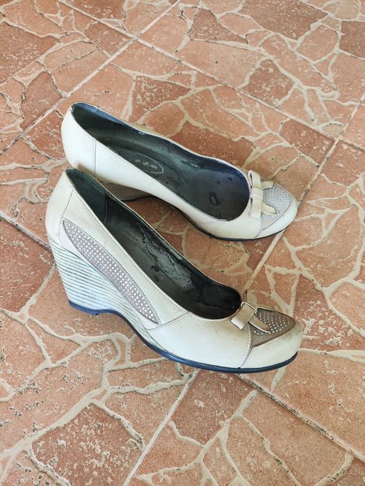 Кожаные туфли 38