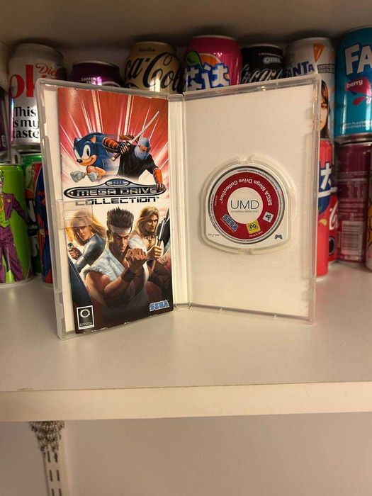 Sega Mega Drive Collection na Playstation Portable