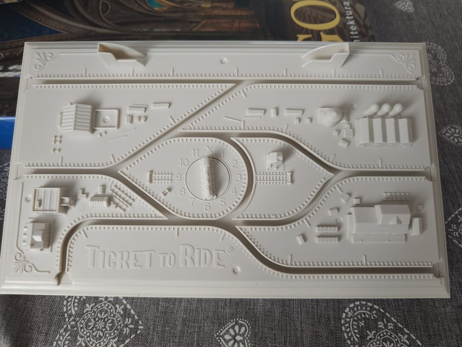 Wsiąść do pociągu zmiana toru