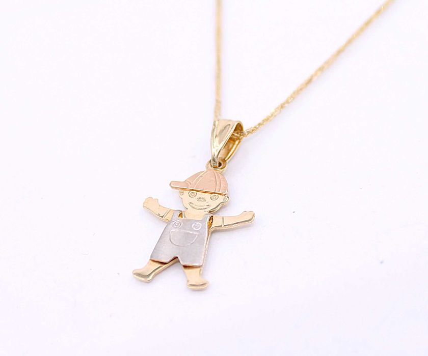 Złota zawieszka p.585/1,30g - chłopczyk