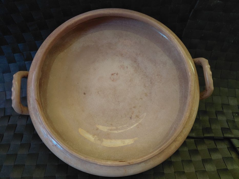 Terrina Redonda Antiga - Fábrica de Loiça de Sacavém (Sem Tampa) – 25 cm