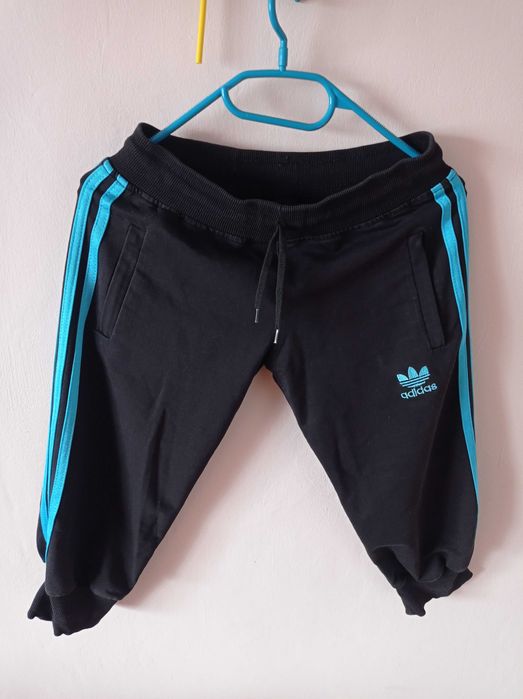 Adidas spodnie damskie rybaczki r.S