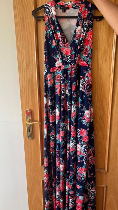 Vestido Florido Zinzane • Tamanho S • Mulher