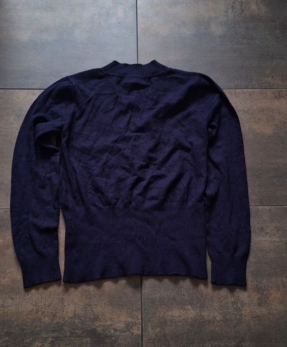 Granatowy sweter kardigan M / L