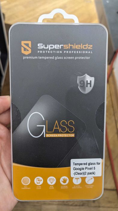 Захисне скло Supershieldz для Pixel5 (Tempered Glass 9H) - 2 шт.