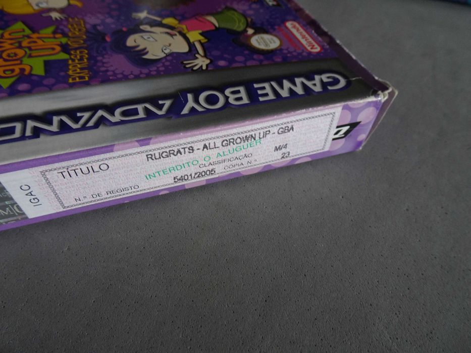 Jogo Game Boy Advance - All Grown Up