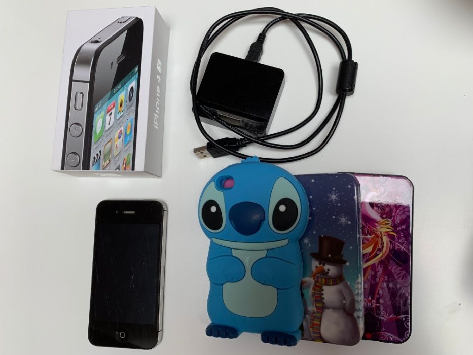 IPhone 4S, 16GB, czarny.