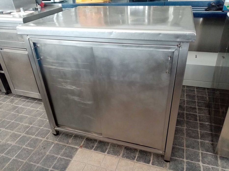 Bancada de apoio inox ACM140 - Usado