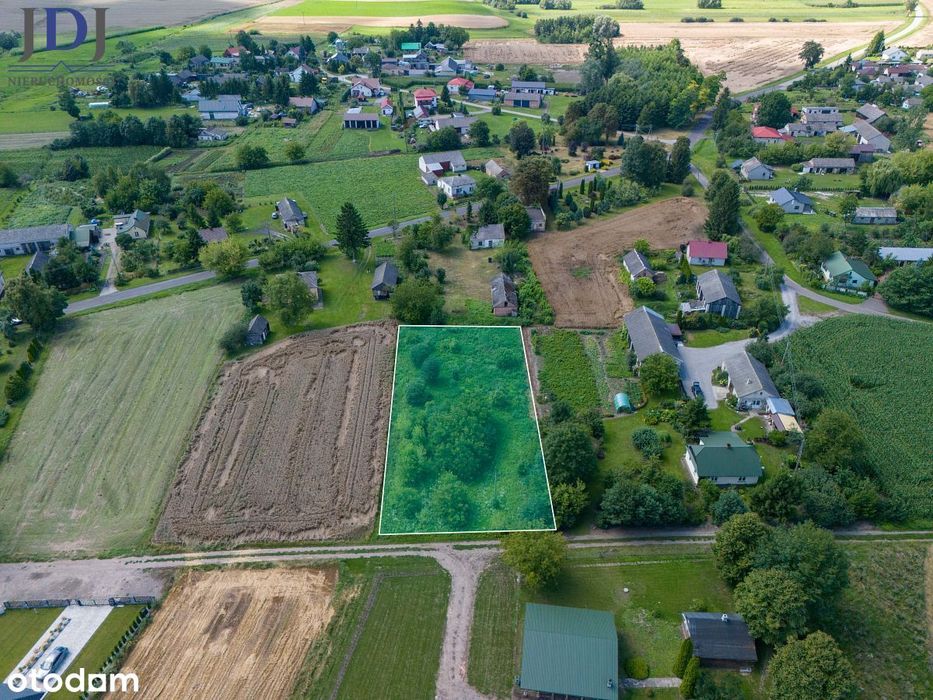 Działka budowlana 22ar, Moroczyn. Hrubieszów – pohled 5