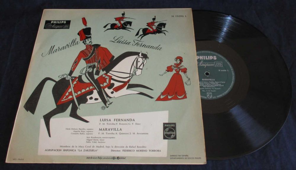 Disco LP Vinil Luisa Fernanda Maravilla