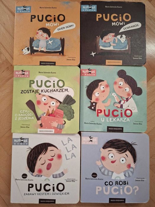 Książeczki dla dziecka Pucio