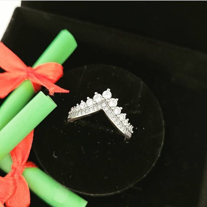 Нова срібна Каблучка 17 розмір