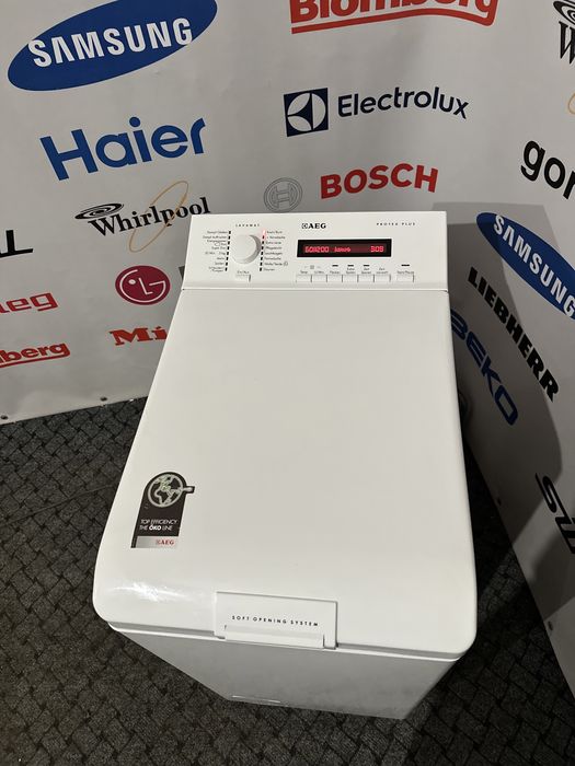 Пральна стиральная машина вузька / вертикальна пралка AEG L70260TL 6кг