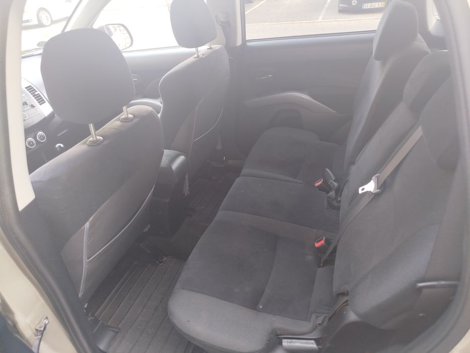 Mitsubishi Outlander 2.0Did 7Lug/2007/Versão 4×4/IUC barato/Aceito retoma