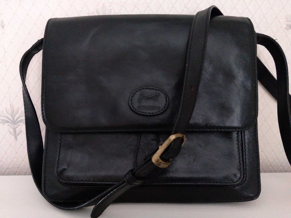 Мужская сумка кожаная Carriage, Marks-Spencer