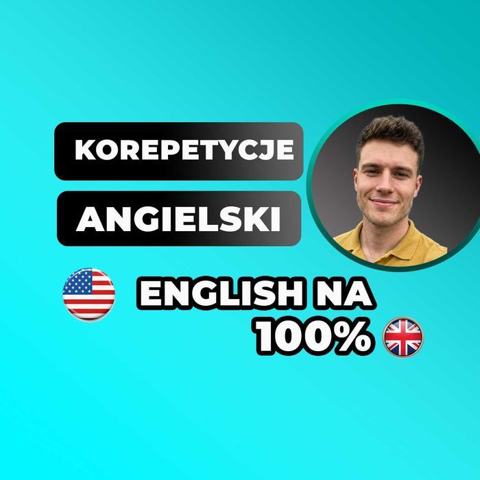 Korepetycje ANGIELSKI | Konwersacje | Kurs | Nauka | Lekcje | Matura E8 | Online
