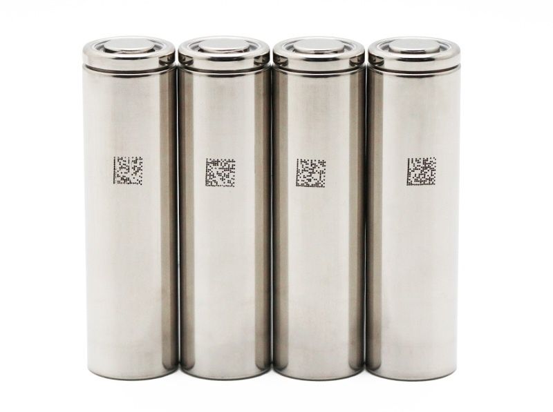 Акумулятори 18650 TESLA 3300 mAh Li-ion (NMC) - демонтаж, салатова термоусадка