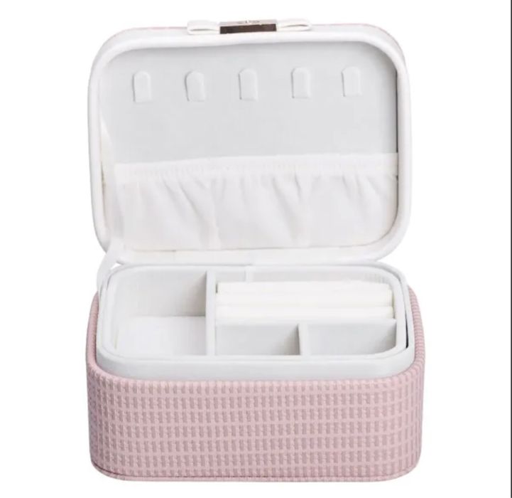 Скринька-органайзер для прикрас 15,5х11,5х8,5 см із екошкіри