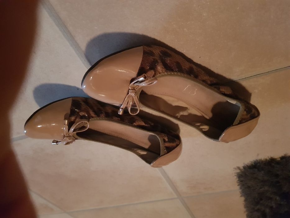 Buty sandały baleriny ( róż.37,38 )