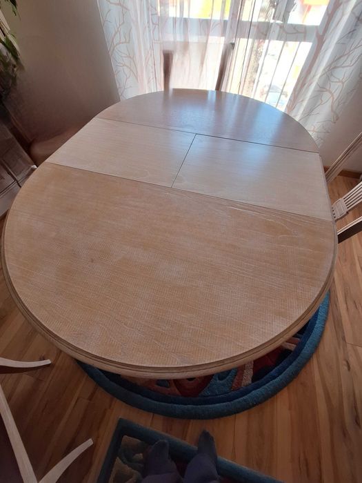 Mesa redonda extensivel