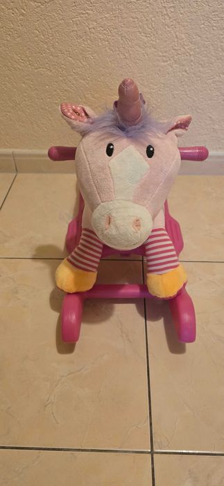 Cavalinho de baloico Rosa