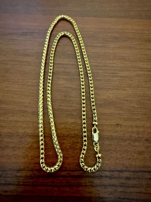 Nowy złoty łańcuszek Franco