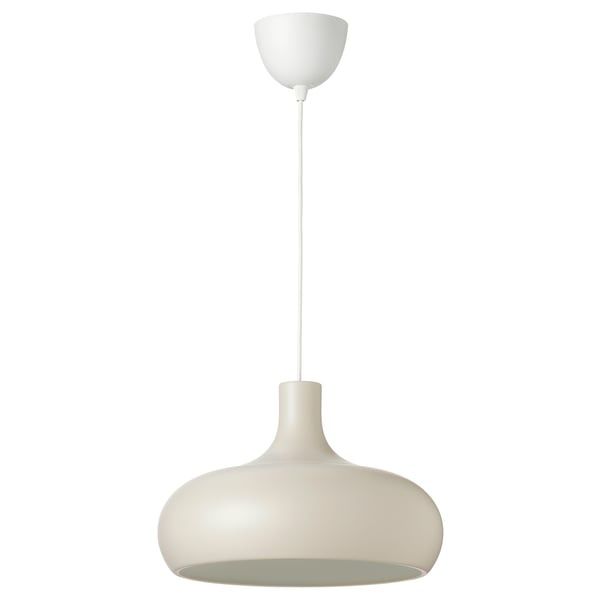 Candeeiro IKEA 

Candeeiro suspenso, bege, 38 cm