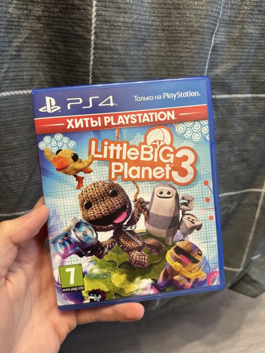 LittleBigPlanet 3 PS4, ліцензія, диск игра для приставки