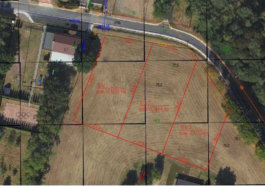 Działka rolno-budowlana z warunkami zabudowy