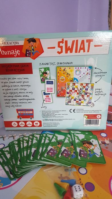 Gra edukacyjna dla dzieci Poznaję świat