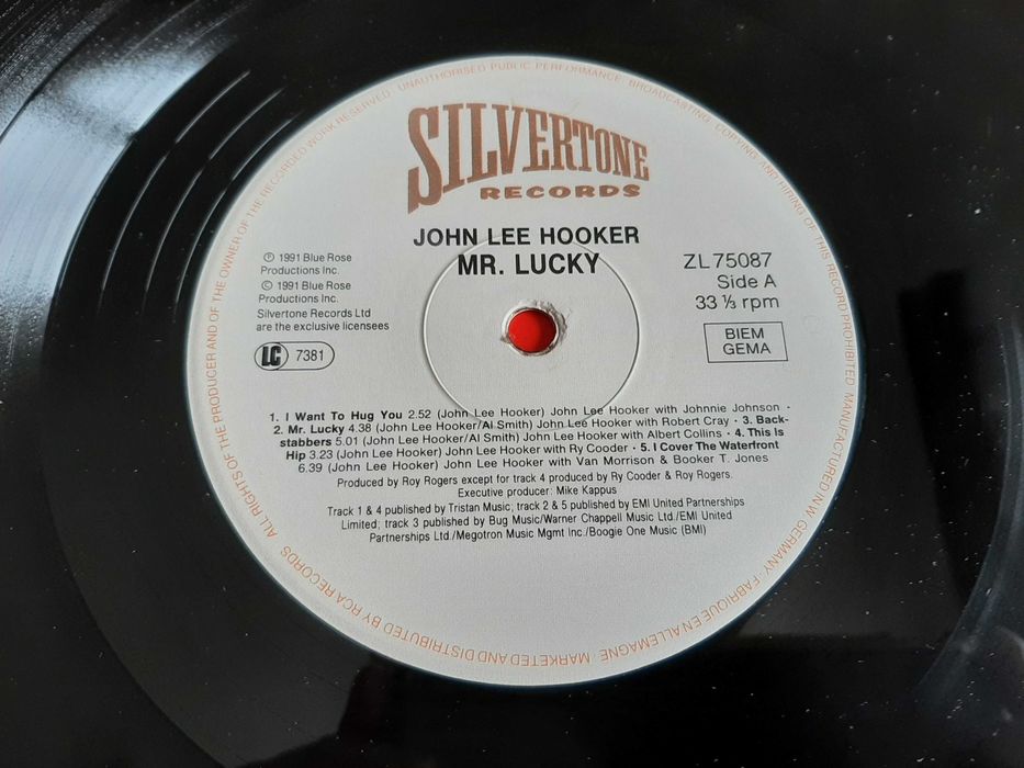 John Lee Hooker - Mr. Lucky - Europa - Vinil LP