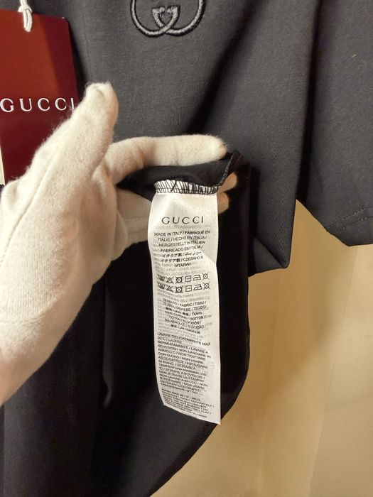 T-shirt Gucci preto Novo
