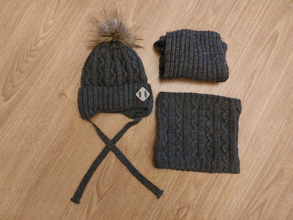 Зимова шапка+шарф+снуд ТМ Arctic розмір 56 (52-56 см)