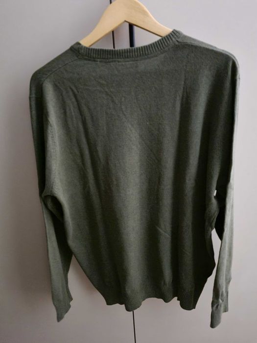 Sweter męski XL zielony