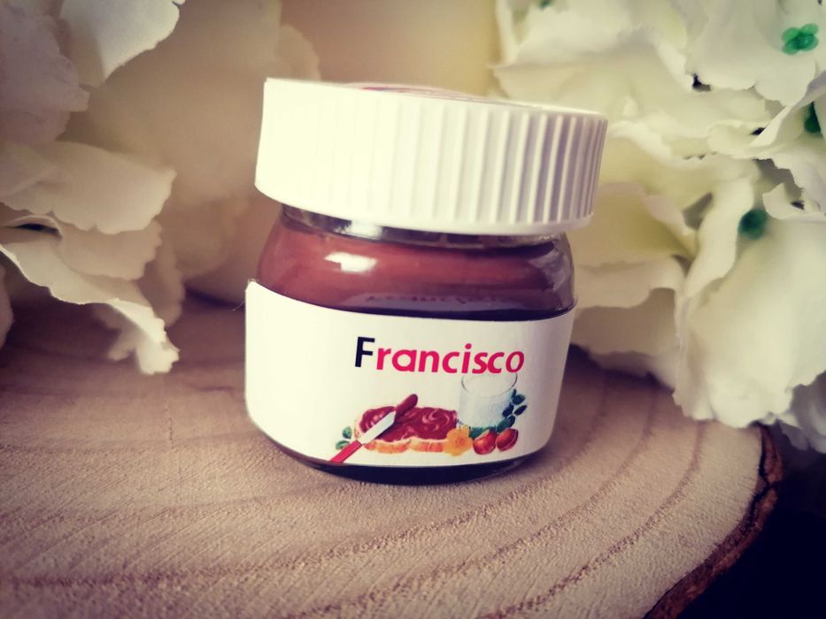 Mini Nutella Personalizada - Presentes Únicos!