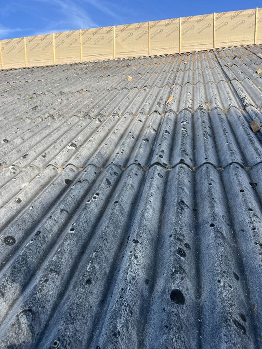 Шифер 6ти хвильовий б/у в відмінному стані знятий з даху