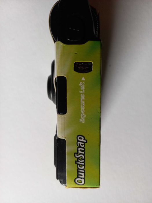 Máquina fotográfica descartável