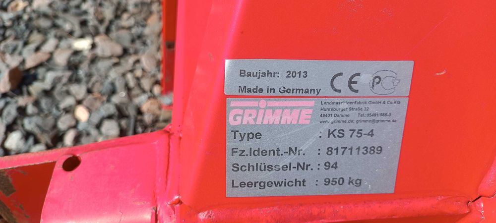 Grimme KS 75 - 4
