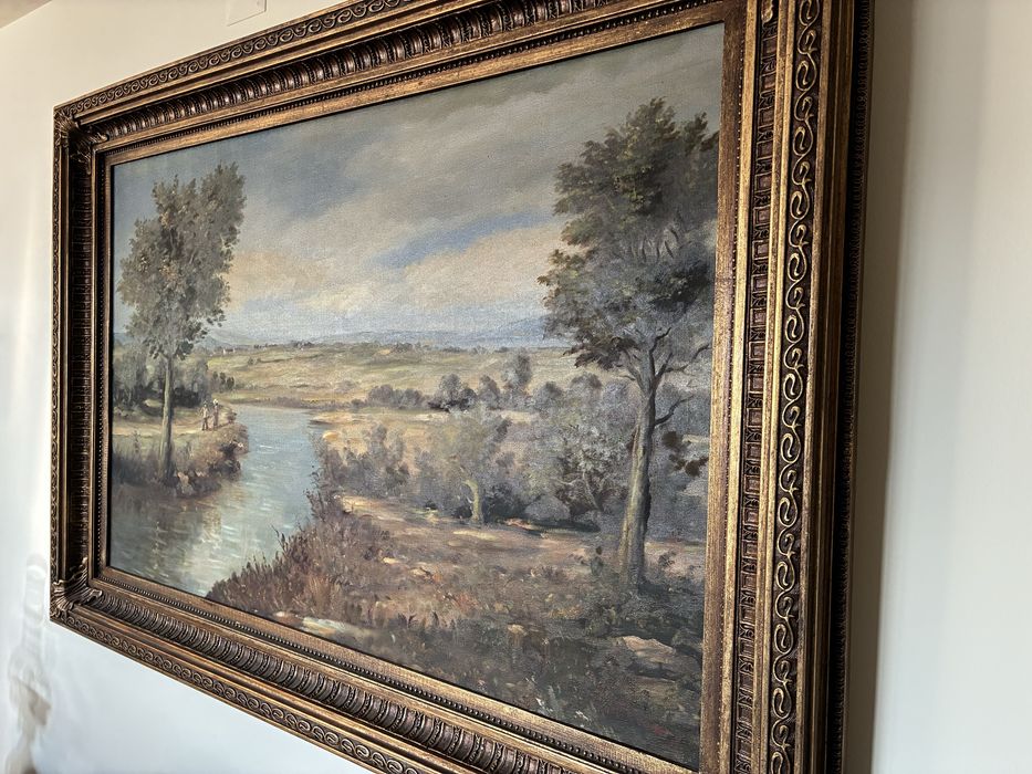 Quadro e moldura antiga