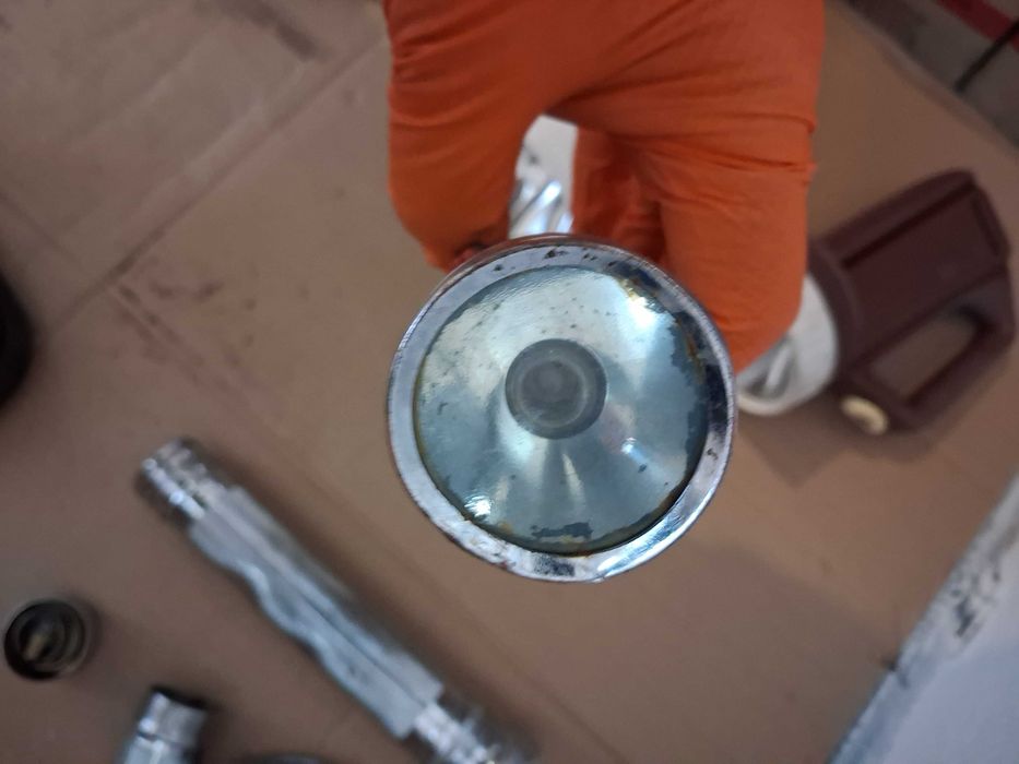 Zestaw starych latarek z PRL-u