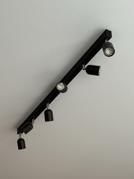 Listwa reflektrowa lampa sufitowa 6 żarówek