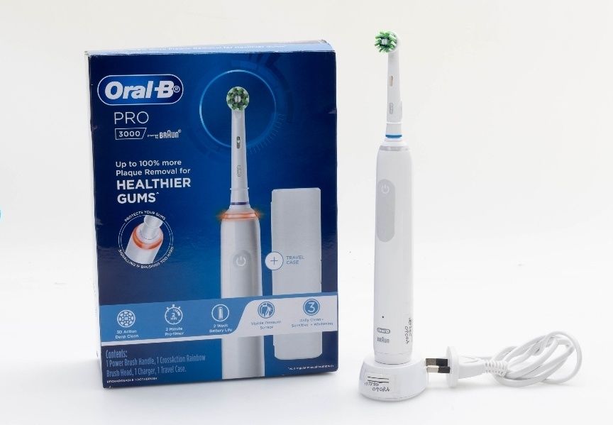 Wysylka Gratis Szczoteczka elektryczna Oral-B Pro3 3000 Elektryczne szczoteczki Rotacyjne, posiaające zasilanie Akumulatorowe, wykonujące Ruch rotacyj