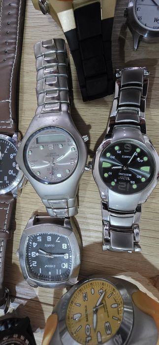 Zestaw zegarki meskie różne