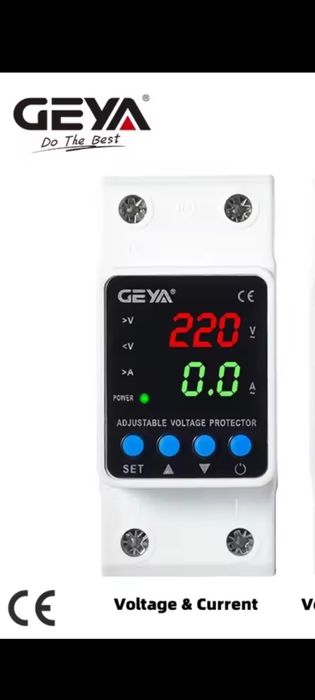 Реле захисту від перенапруги GEYA