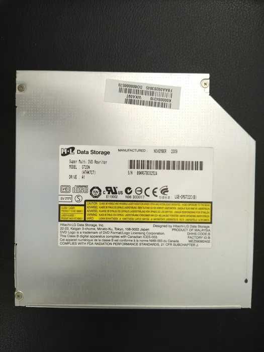 Drive - Leitor - Gravador - CD - DVD - Portátil