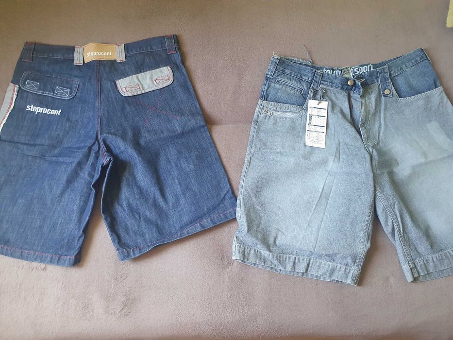 spodenki Stoprocent Spodenki STOPROCENT shorty jeans NOWE