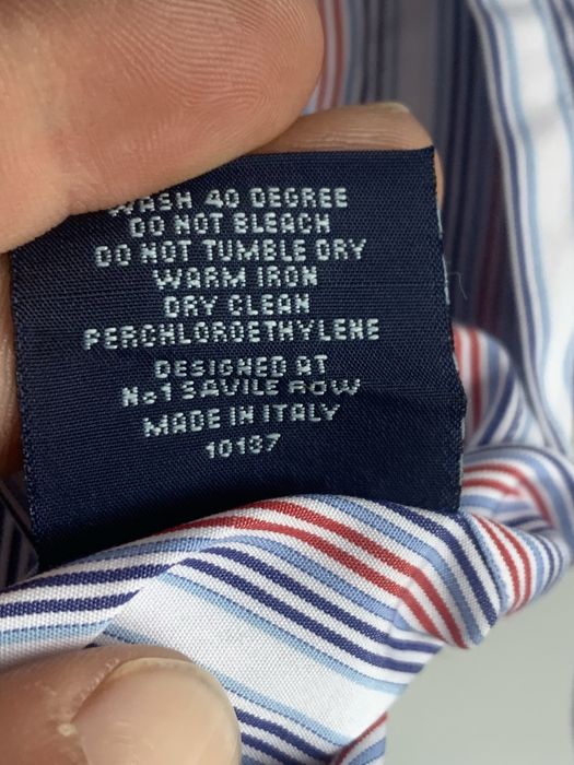Koszula premium - Gavies & Hawkes - paski- made in italy