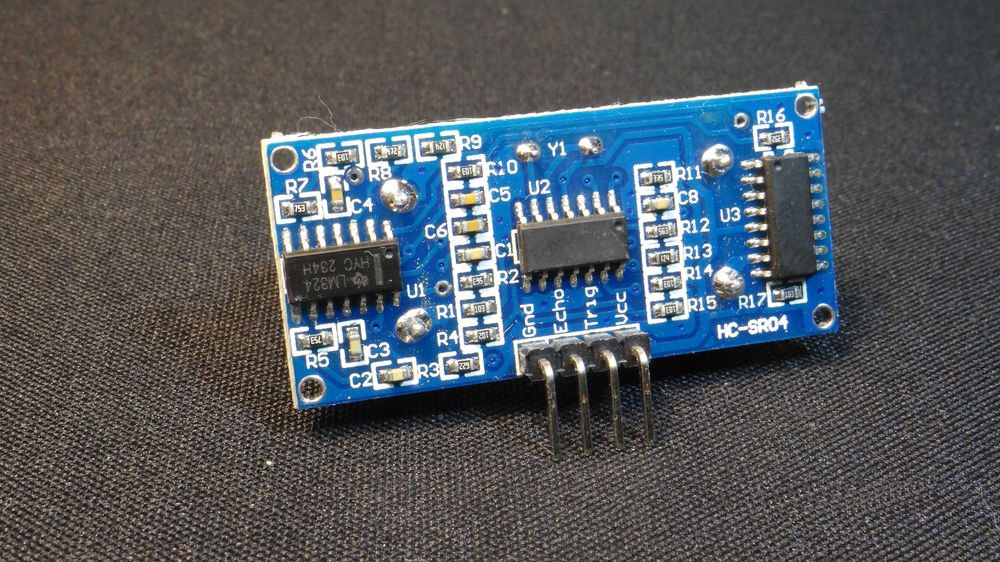 Ультразвуковой датчик HC-SR04, Arduino